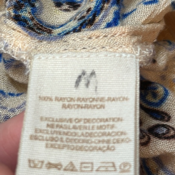 Free People Just The 2 Of Us Floral Tunic - Picture 4 of 7